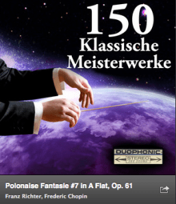 Haz clic en la imagen para escuchar la Fantaisie Polonaise de Chopin.