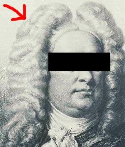 No importa mi identidad, ahora mismo sólo fíjate en mi pelucón.